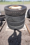 GOODYEAR TIRES W/10-HOLE RIMS