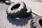 NEW BKT TR-135 18.4-30 8 PLY TIRE (X2)