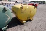 LIQUID STORAGE TANK 600 GALLON ON SKIDS