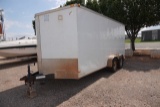 2016 COVERED WAGON 18' CARGO