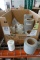 BOX OF WAXED STRING & FISH PAPER