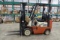 NISSAN OPTIMUM 40 PROPANE FORKLIFT, HOURS: 8069, 4K LB CAPACITY