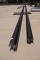 STEEL POLES (APPROX 58’ EA) (X2)