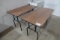 FOLDING TABLES (X2)
