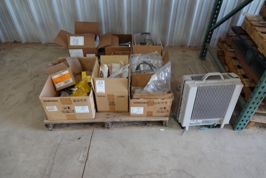 PALLET OF HARDWARE & TELECOM COMPONENTS