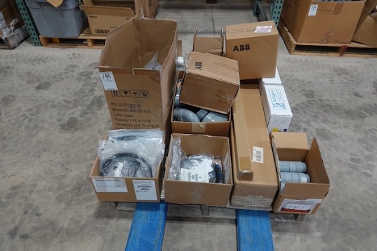 PALLET OF FITTINGS & TELECOM COMPONENTS