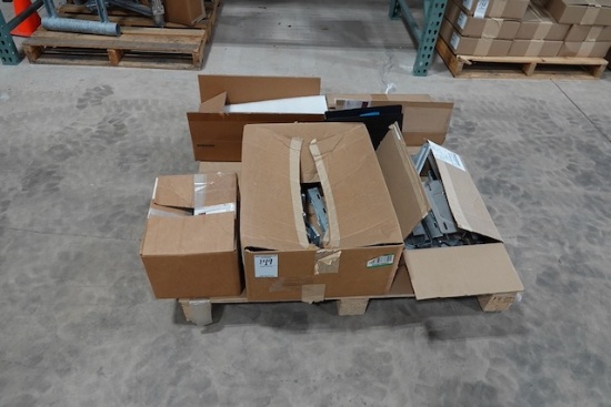PALLET OF BRACKETS & HARDWARE