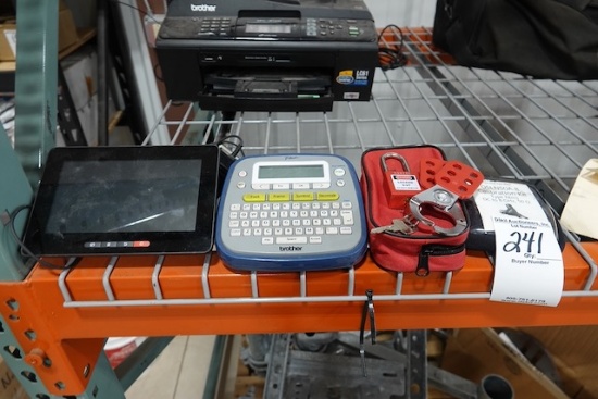 LOT W/CALIBRATION KIT, LOCK OUT KIT, LABEL WRITER & POS X1