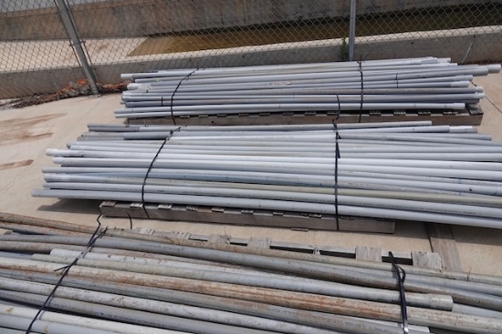 PALLET OF PVC PIPE