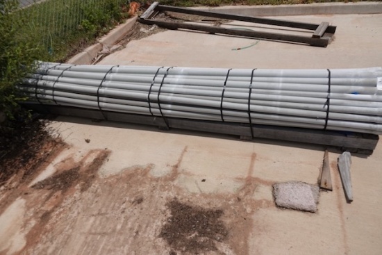 PALLET OF PVC PIPE