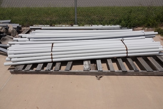 PALLET OF PVC PIPE
