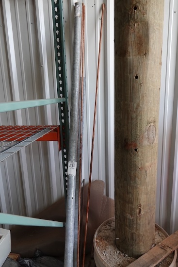 PVC PIPE, FITTINGS & GROUND RODS X1