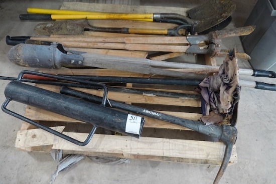 PALLET OF HAND TOOLS (X9)