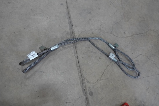 LIFTING CABLES (X2)