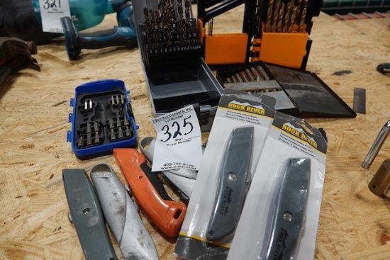 DRILL BITS & UTILITY KNIVES X1