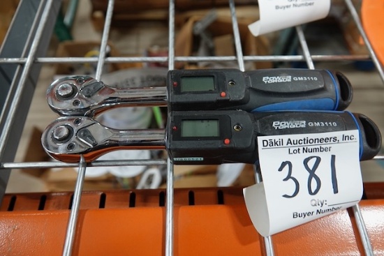 DIGITAL TORQUE WRENCHES (X2)