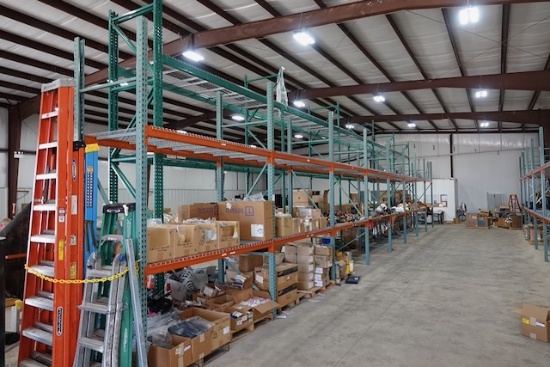 PALLET RACKING (X8) (NO CONTENTS)