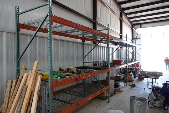 PALLET RACKING (X4) (NO CONTENTS)