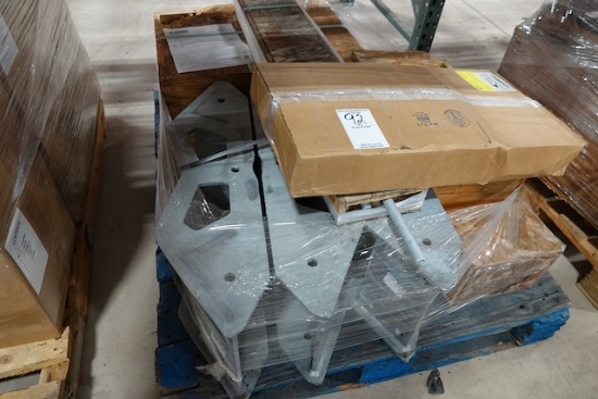 PALLET OF MOUNTING BRACKETS X1