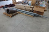 LARGE LOT OF TELECT RACEWAYS/ALL THREAD, GROUN ROD & 10 PORT ANTENNA