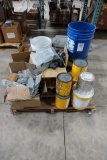 PALLET OF BRACKETS & CAPACITORS