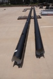 STEEL POLES (APPROX 58’ EA) (X2)