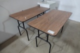 FOLDING TABLES (X2)