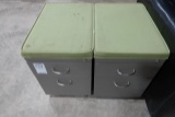 ROLLING STORAGE CABINETS (X2)