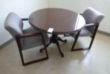 TABLE & (2) CHAIRS X1