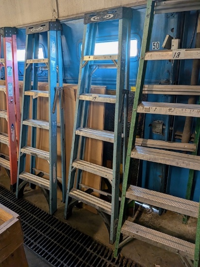WERNER 6 FT FIBERGLASS STEP LADDER