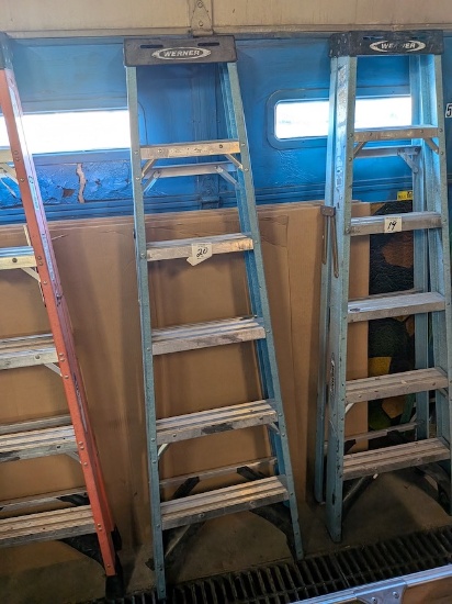 WERNER 6 FT FIBERGLASS STEP LADDER