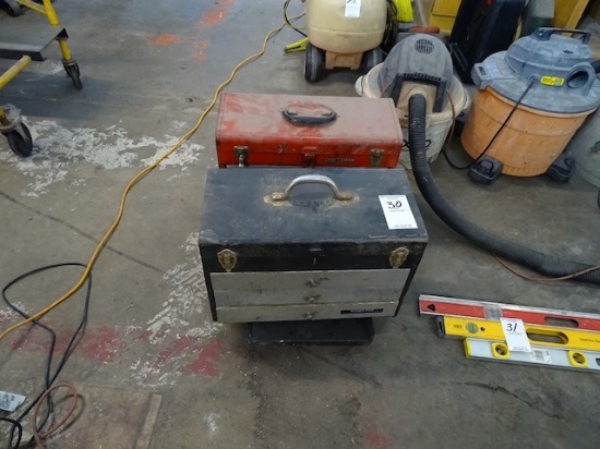 (2) Tool Boxes And Creeper