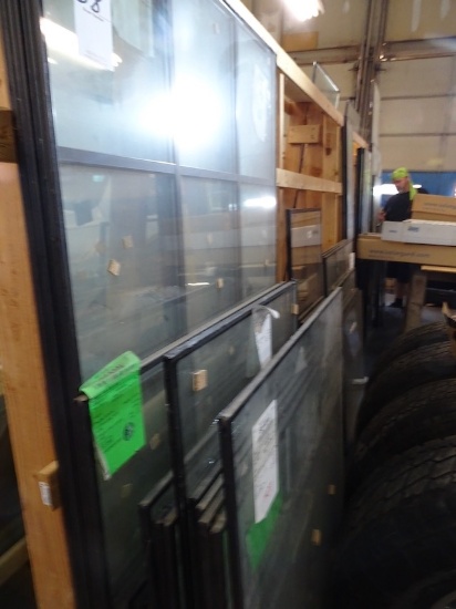 APPX. 50 DOUBLE PANE REPLACEMENT WINDOWS ON THE NORTH SIDE OF THE BACK RACK (X1)
