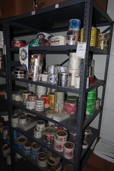 48”X64” METAL SHELF (NO CONTENTS)