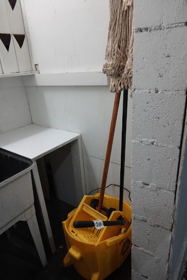 MOP BUCKET & MOP