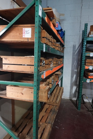 SINGLE SECTION OF PALLET RACKING