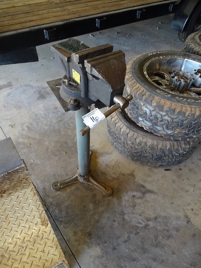 6” VISE ON STAND