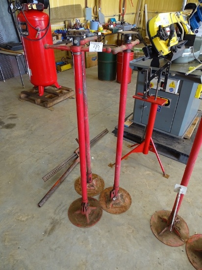 54” ADJUSTABLE PIPE STANDS (X3)