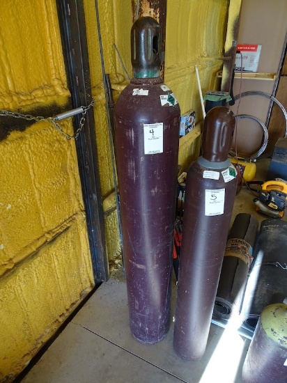 LARGE COMPRESSED GAS BOTTLE-EMPTY