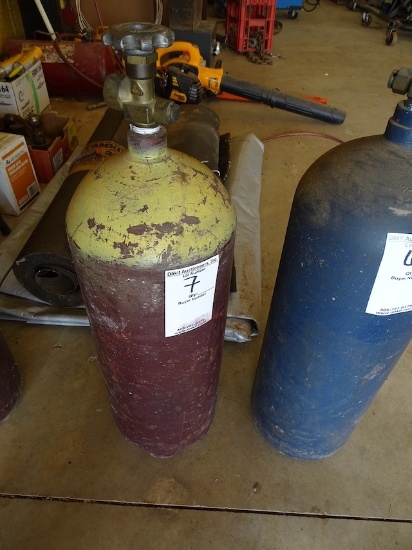 Small Compressed Gas Bottle-Empty