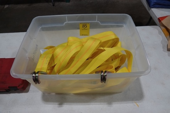 NEW HEAVY DUTY RATCHET STRAPS (X3)