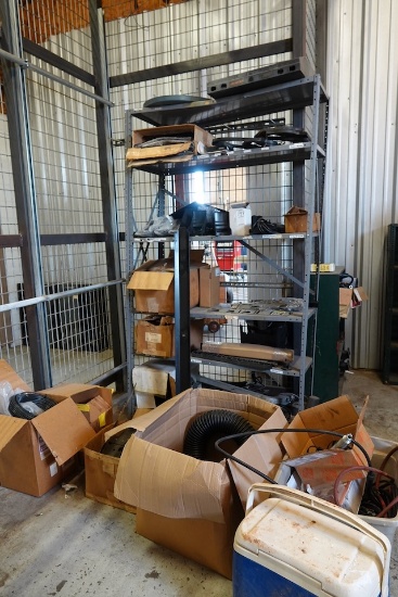 CONTENTS OF SHELF & BOXES