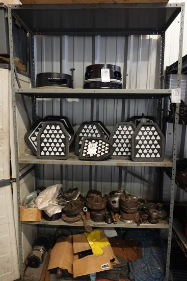 METAL SHELF (NO CONTENTS)