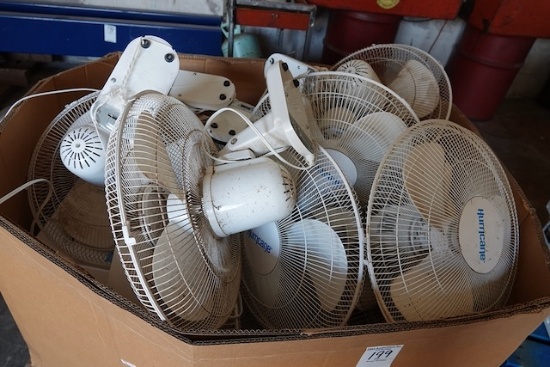 Large Box Of Wall Mount Fans