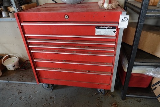 Rolling Toolbox W/Contents (Majority Is Snap-On)