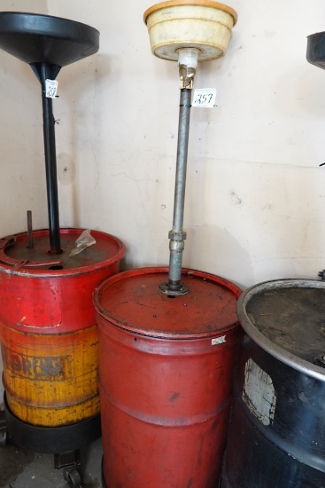 OIL COLLECTION TANKS