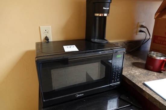 Microwave & Coffee Maker