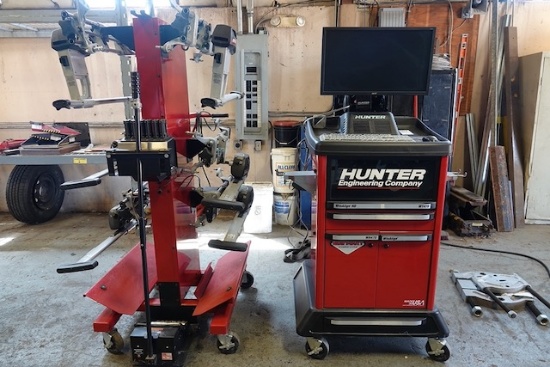 LIKE NEW HUNTER WINALIGN HD WT470/WA470 SYSTEM; BOUGHT NEW FOR $60,000