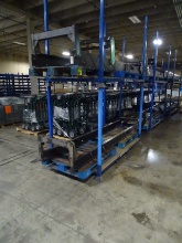 INOPERABLE STAND-UP FORKLIFT MAST FOR SCRAP x2