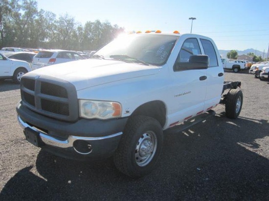 2005 DODGE 3500 CAB & CHASSIS